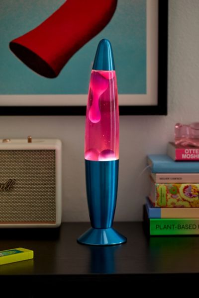 Shop Urban Outfitters Liquid Motion Lamp In Blue At