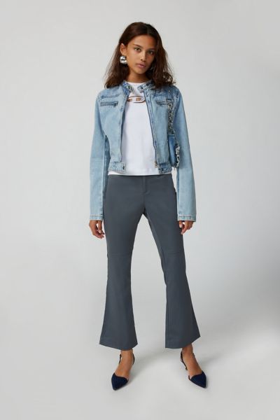 Urban Outfitters Uo Disco Flare Pant In Grey