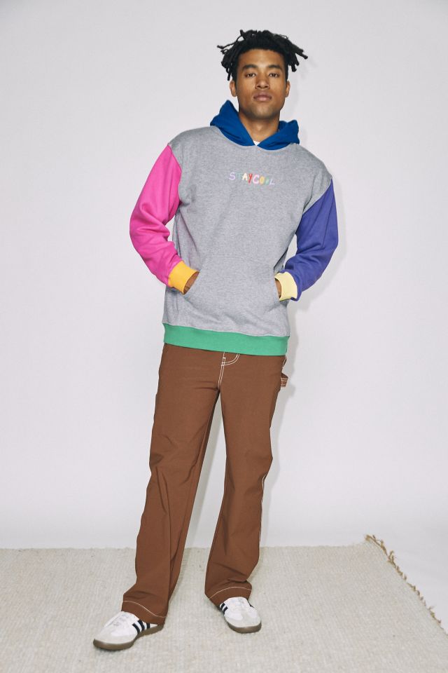 STAYCOOLNYC Colorblock Hoodie Sweatshirt #3