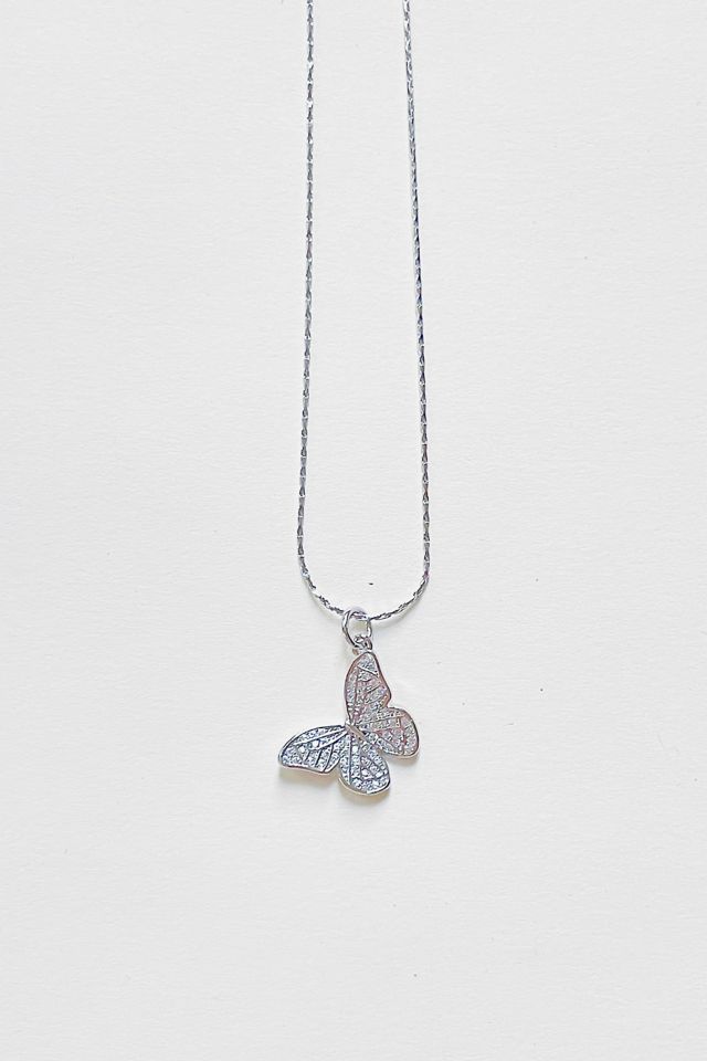 Urban outfitters deals butterfly necklace