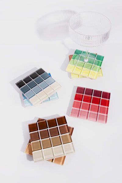 Shop Subtle Art Studios Ombre Tile Coaster In Cappuccino At Urban Outfitters