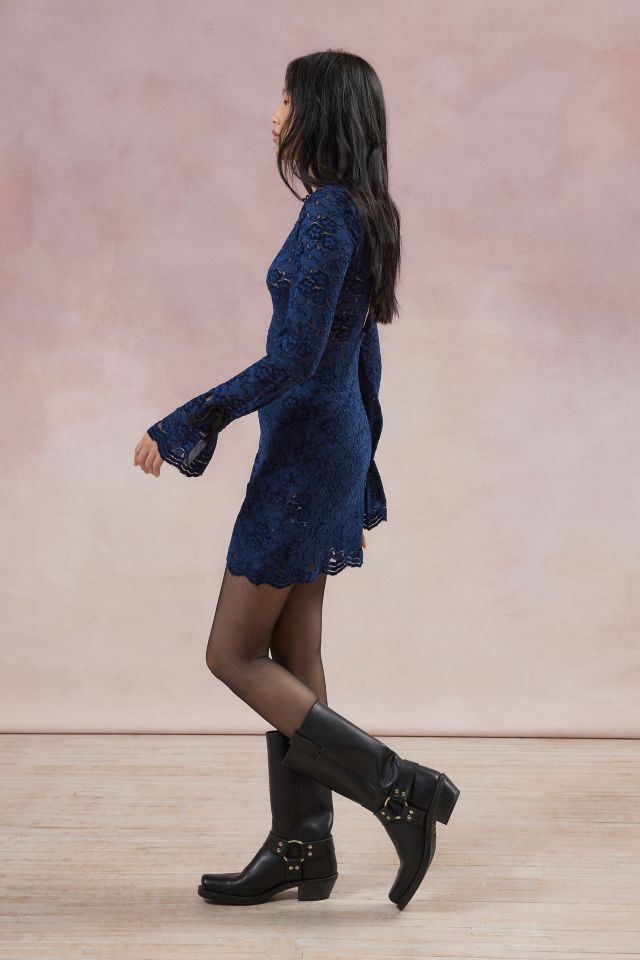 Kimchi Blue Frankie Lace Long Sleeve Mini Dress #4