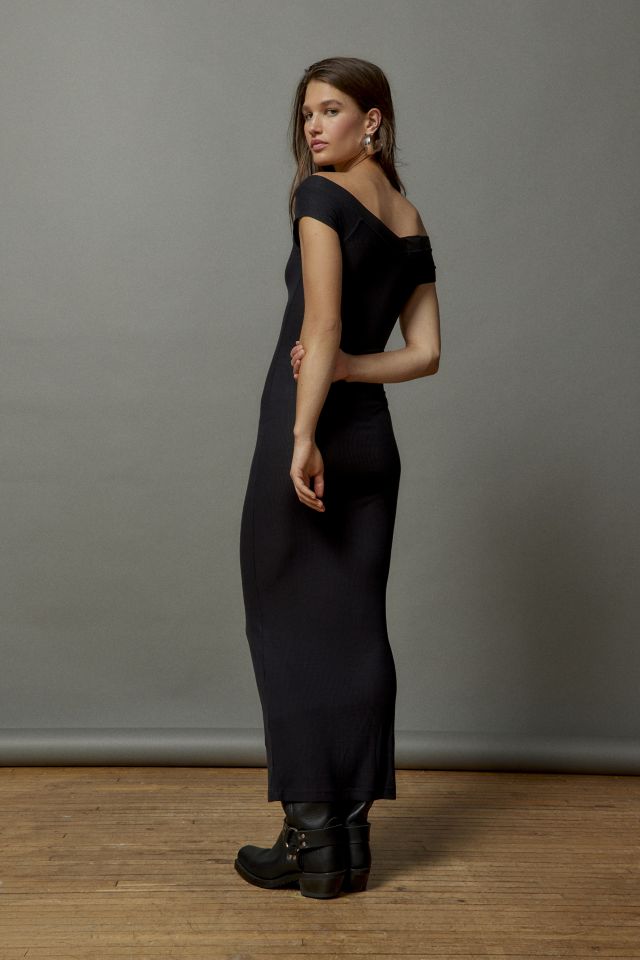 BDG Shannen Knit Off-The-Shoulder Maxi Dress #2