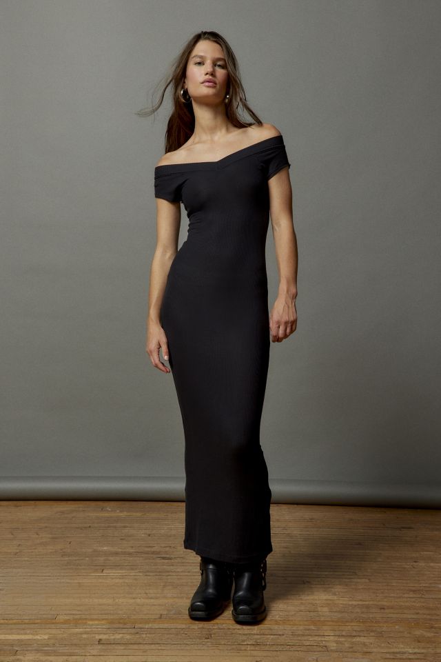 BDG Shannen Knit Off-The-Shoulder Maxi Dress #3