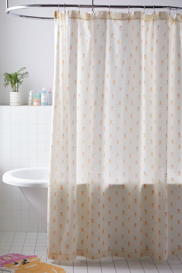 Cats In Hats Shower Curtain Urban Outfitters Canada