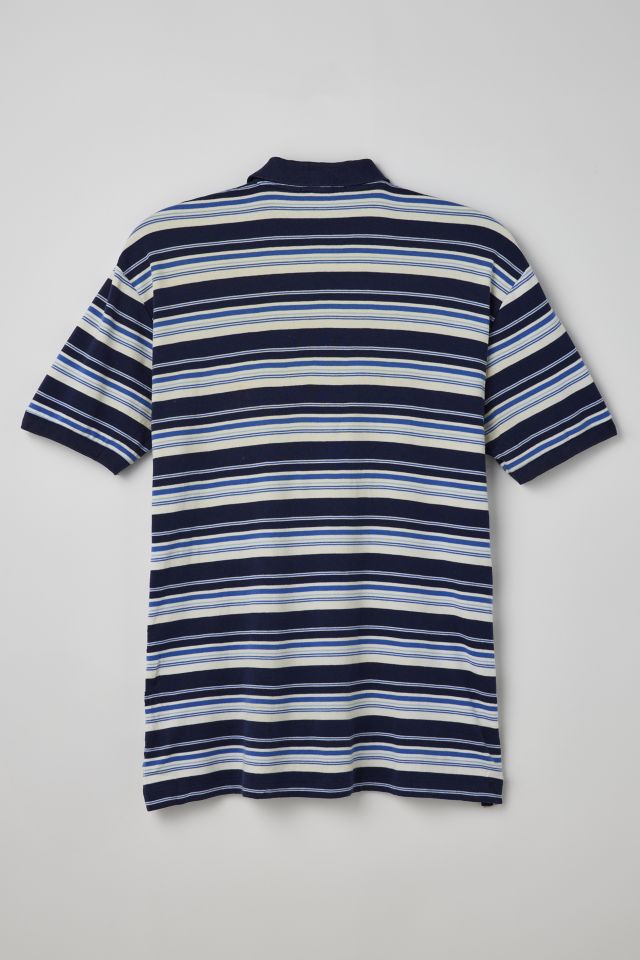 Vintage Striped Polo Shirt #1