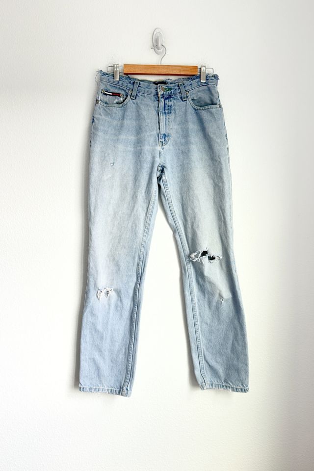 Respectievelijk hoogtepunt voor eeuwig Vintage Reworked Tommy Hilfiger Jeans | Urban Outfitters