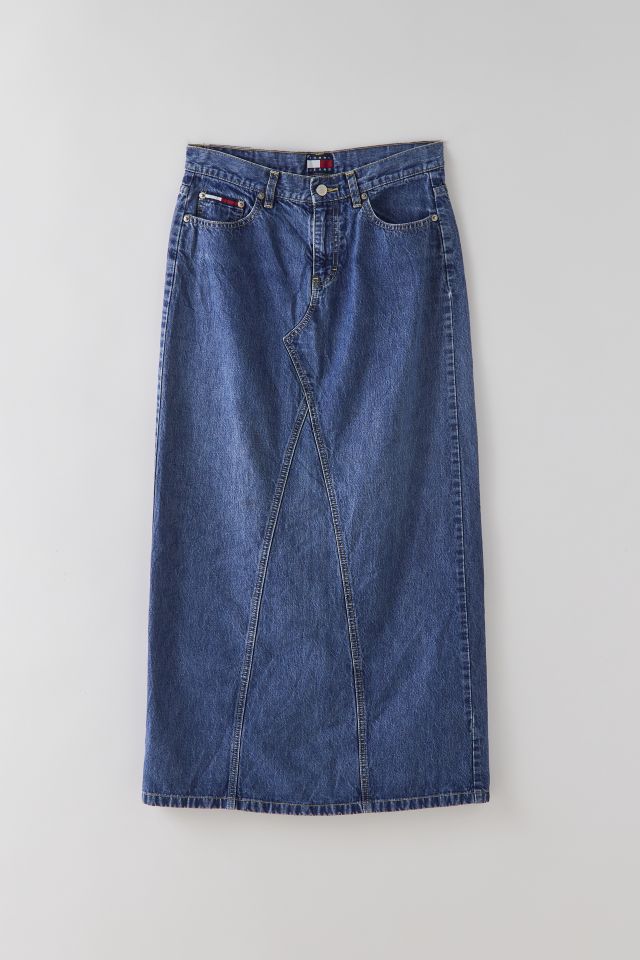 Tommy jeans 2024 denim a-line skirt