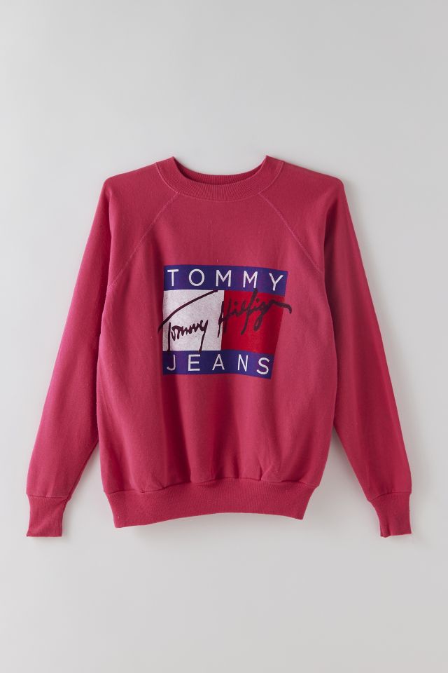 Vintage Tommy Jeans Crew Neck Sweatshirt