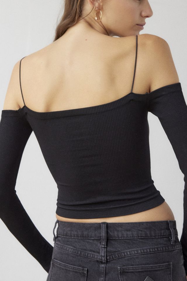 Out From Under Vera Seamless Cold-Shoulder Top #2