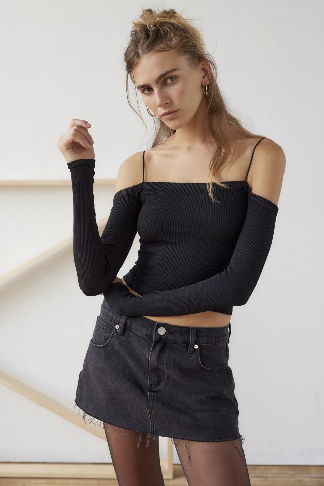 Out From Under Vera Seamless Cold-Shoulder Top #3