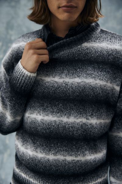 Mens winter best sale white sweaters