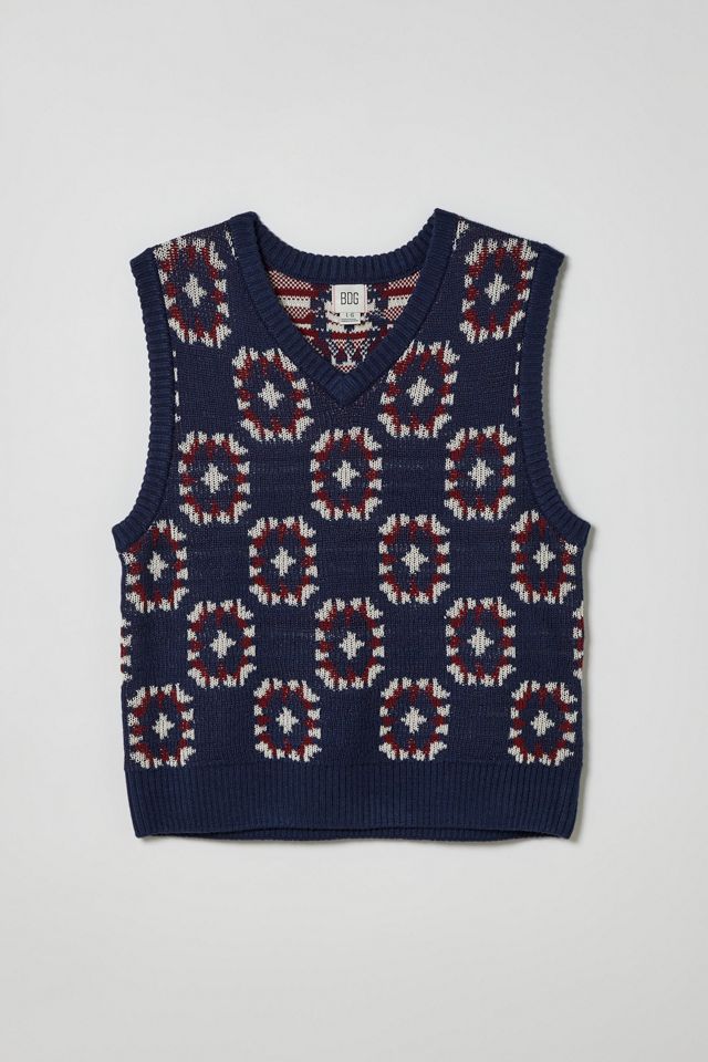 BDG Granny Square Vest #1