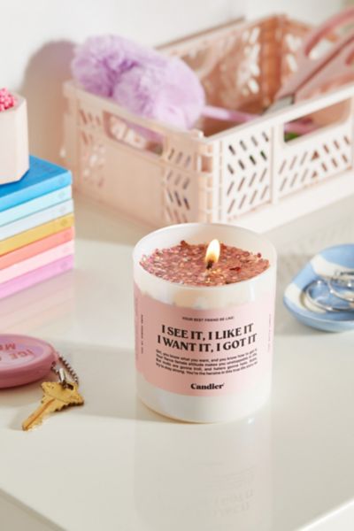 Candier I See It, I Like It Candle In White At Urban Outfitters