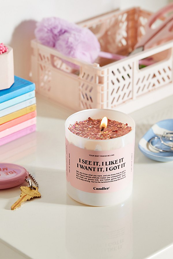 Candier I See It, I Like It Candle In White At Urban Outfitters