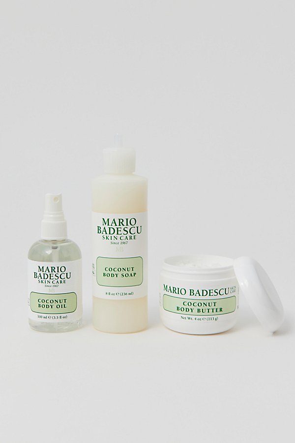 Mario Badescu Coconut Body Essentials Kit In Assorted At Urban Outfitters In White