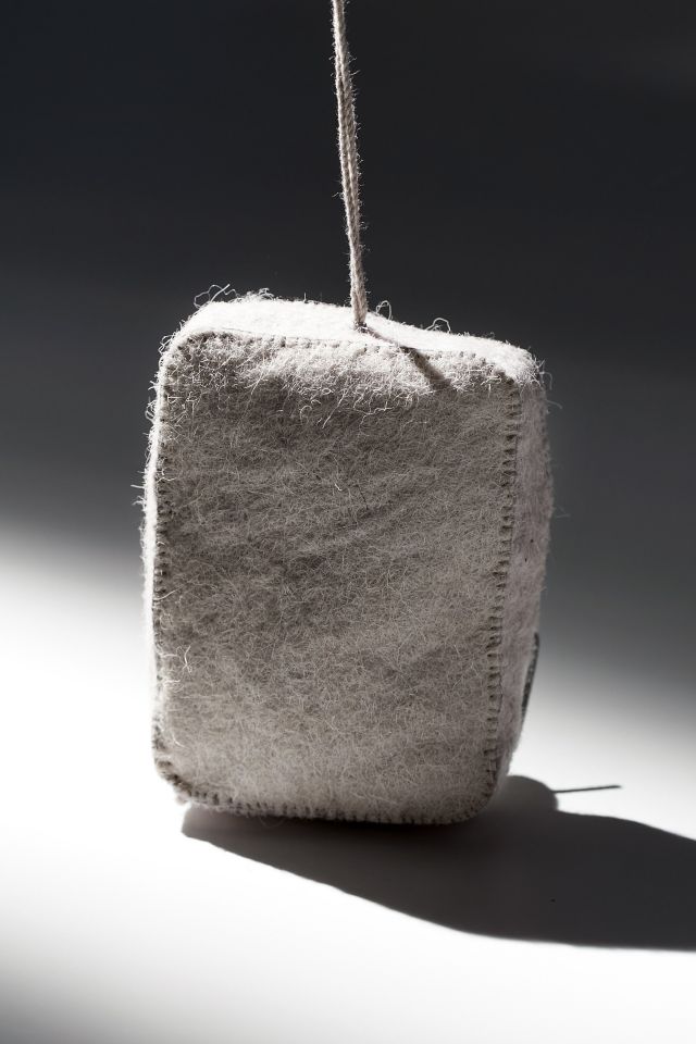 Felted Sardine Ornament #1