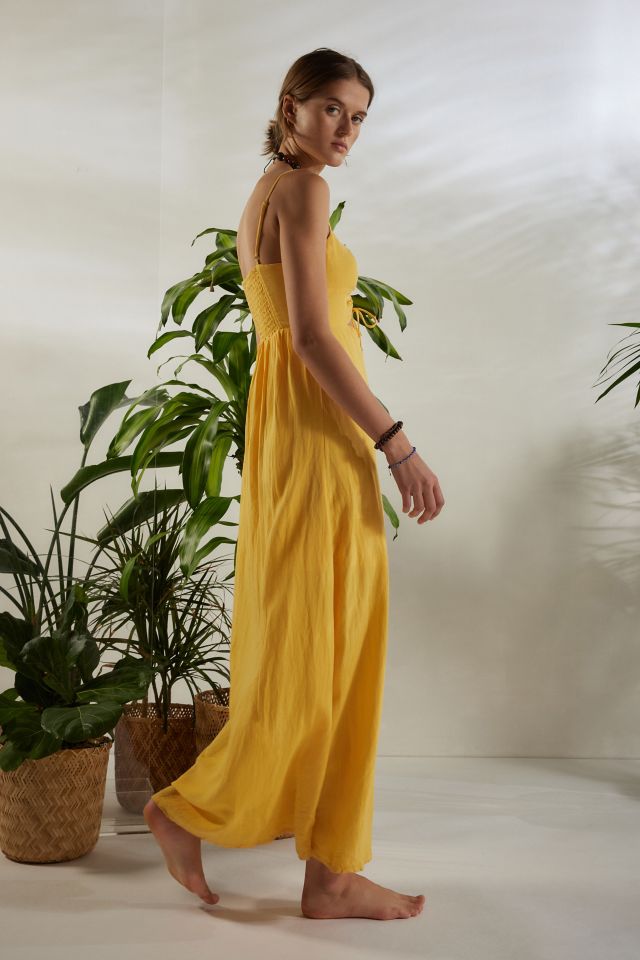 Billabong Lima Lace-Up Maxi Dress #2