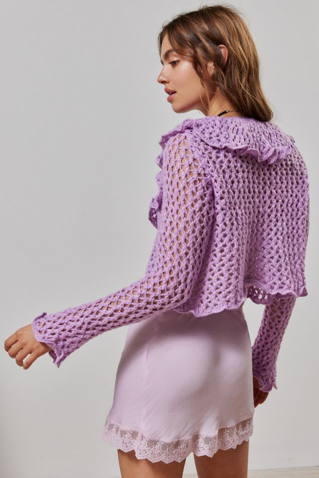 Cardigan Aster Kimchi Blue Tricoté Ouvert #4