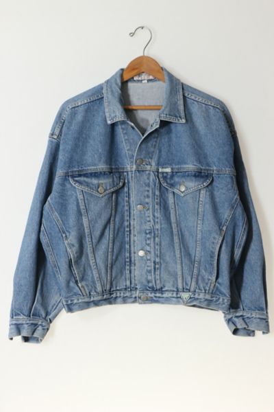 Guess georges marciano denim jacket deals