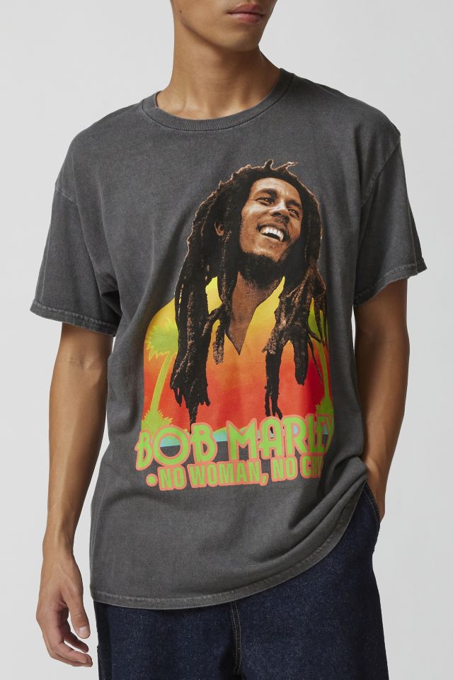 No Woman No Cry White T-Shirt – Bob Marley Official Store