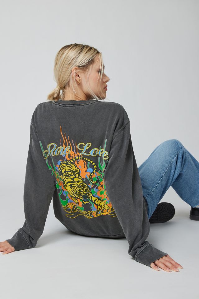 Pure Love Tiger Graphic Sweatshirt