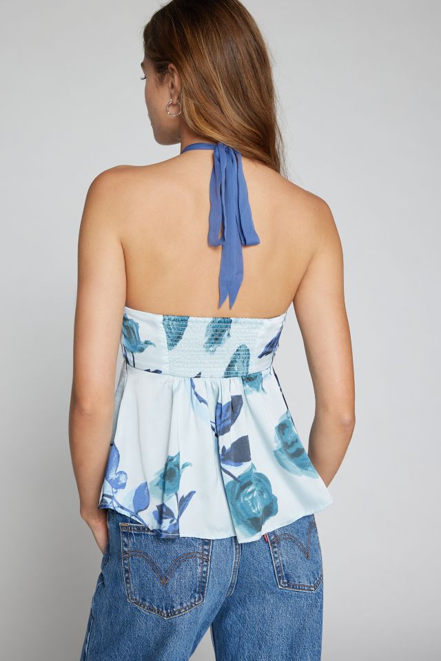 Haut Flyaway Satin Kiki Kimchi Blue #3