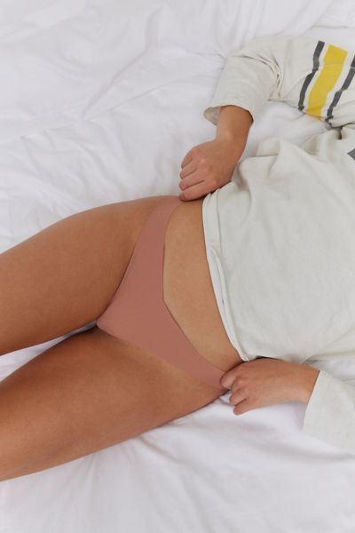 Out From Under Mini Thong In Neutral, Women's At Urban Outfitters