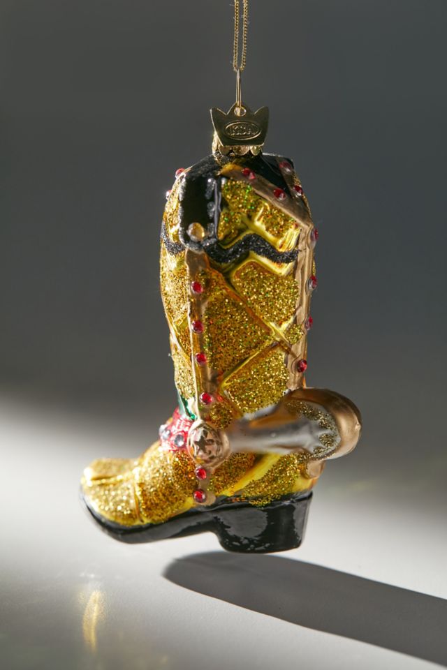 Cowboy Boot Ornament #1