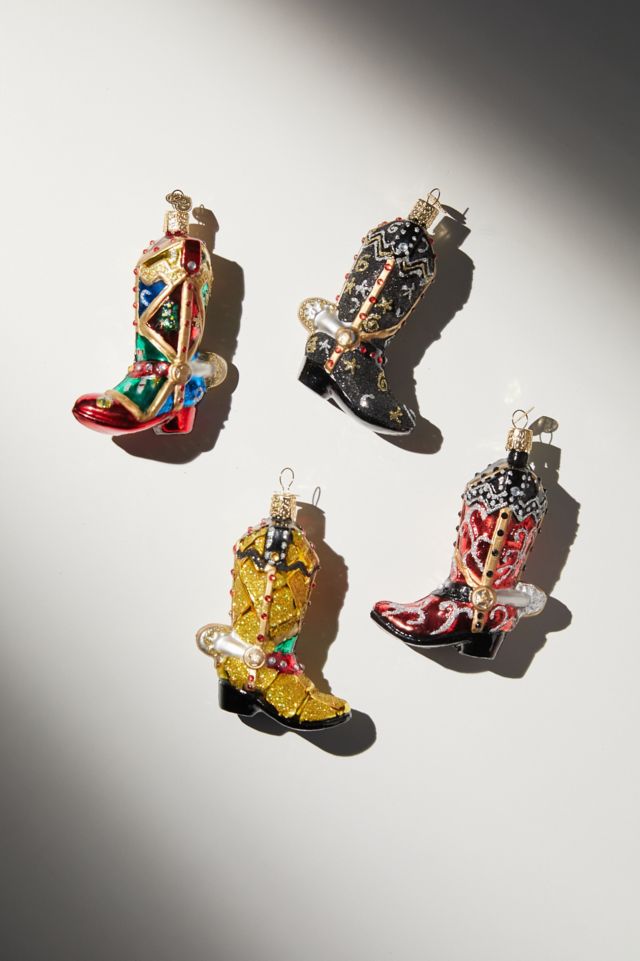 Cowboy Boot Ornament #2