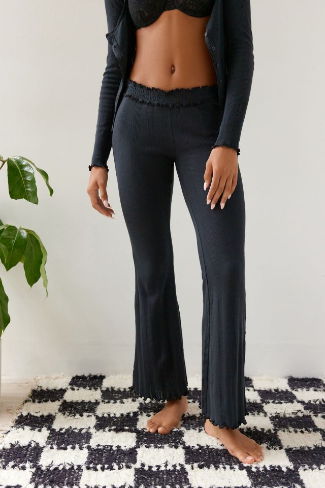 Out From Under Sweet Dreams Pointelle Flare Pant #1