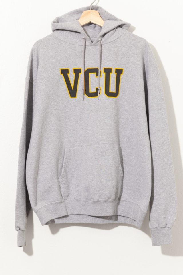 Vintage Y2K Distressed VCU Champion Spell Out Hoodie Sweatshirt | Urban ...