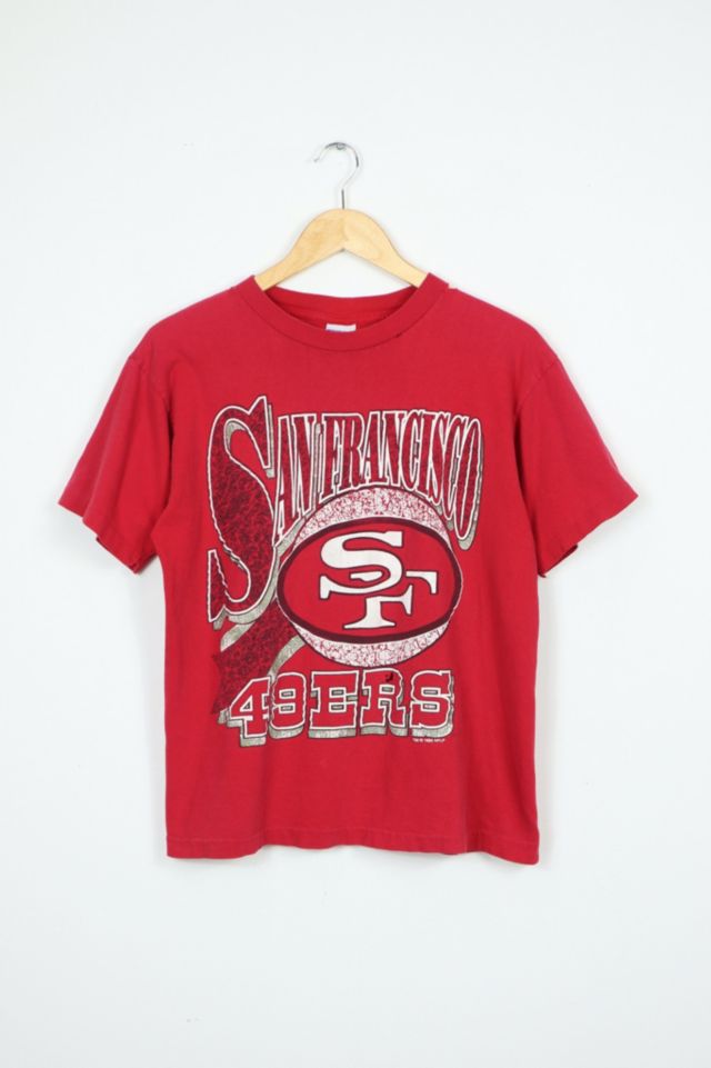 NFL Team Apparel San Fransico SHOW YOUR 49ers SPIRIT Womens Sz S Black  Shirt Top