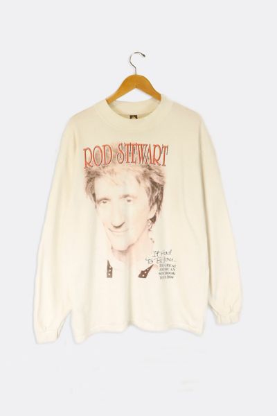 Vintage Rod Stewart The Great American Songbook Tour T Shirt Urban Outfitters