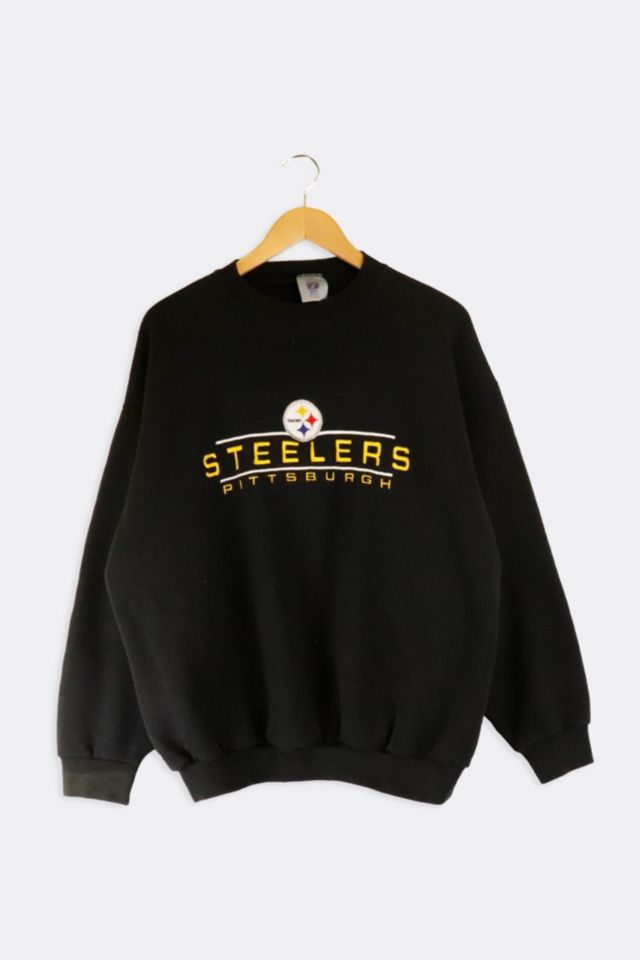 Vintage NFL Pittsburgh Steelers Embroidered Sweatshirt 001