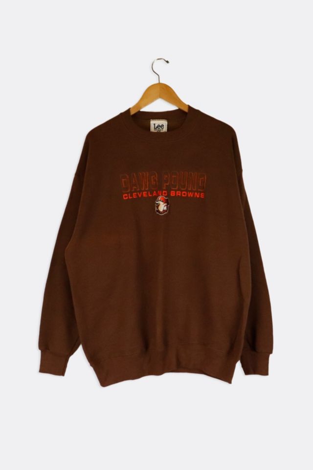 Vintage NFL Cleveland Browns Embroidered Sweatshirt