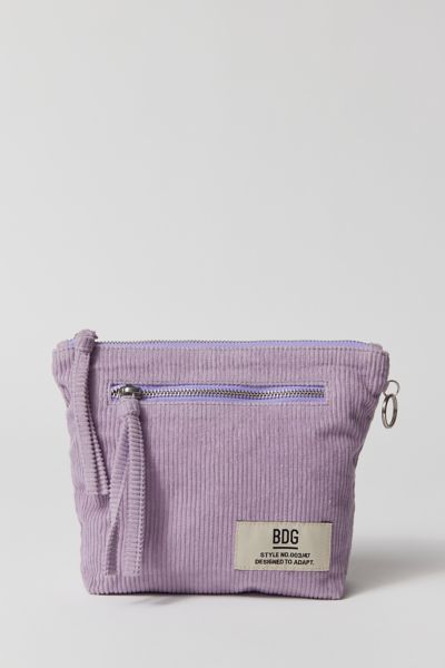Bdg Corduroy Pouch In Lavender, Women's At Urban Outfitters