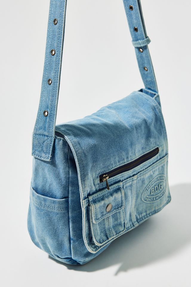 BDG Denim Crossbody Messenger Bag | Urban Outfitters