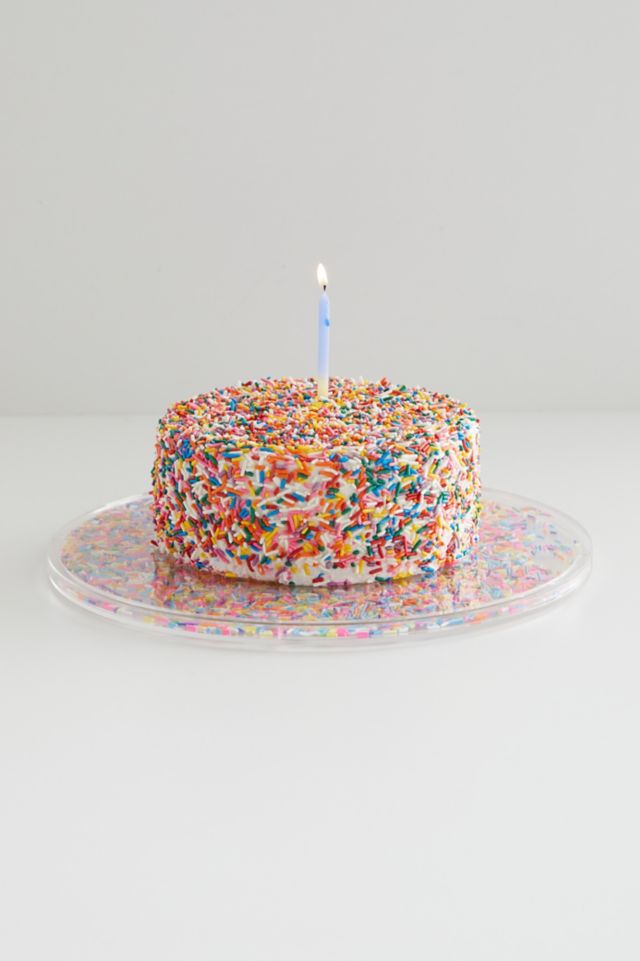 Kailo Chic Sprinkle Cake Serving Tray #2