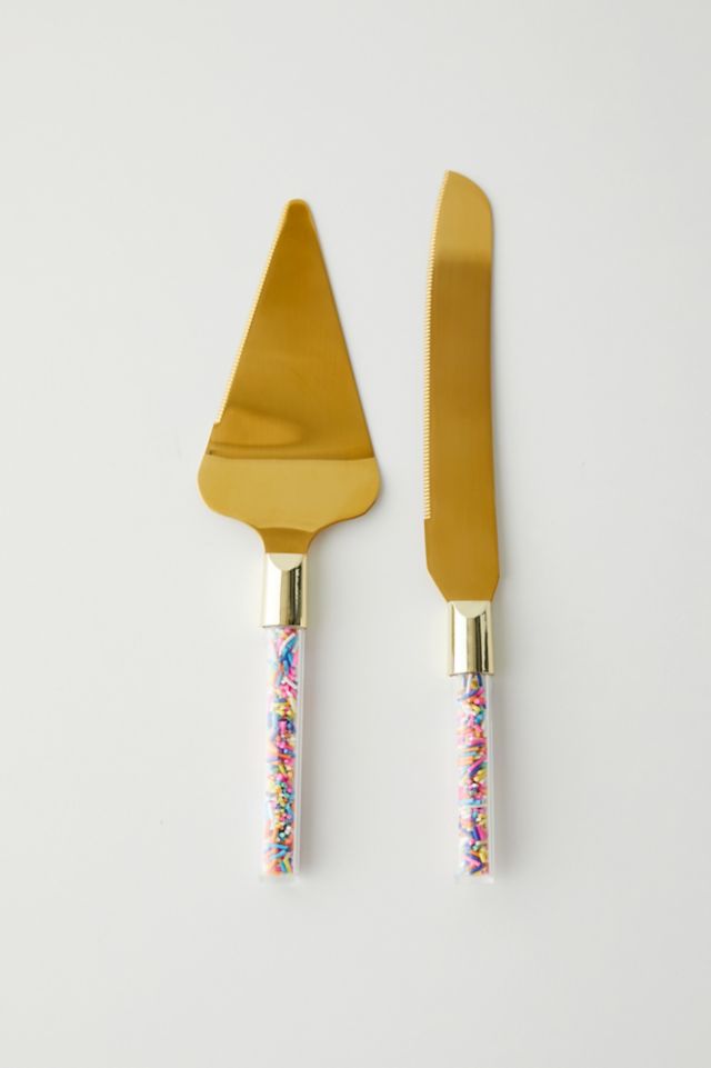 Kailo Chic Sprinkle Server Spatula & Knife Set #1