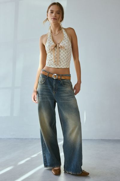 Kimchi Blue Farrah Scooped Halter Top