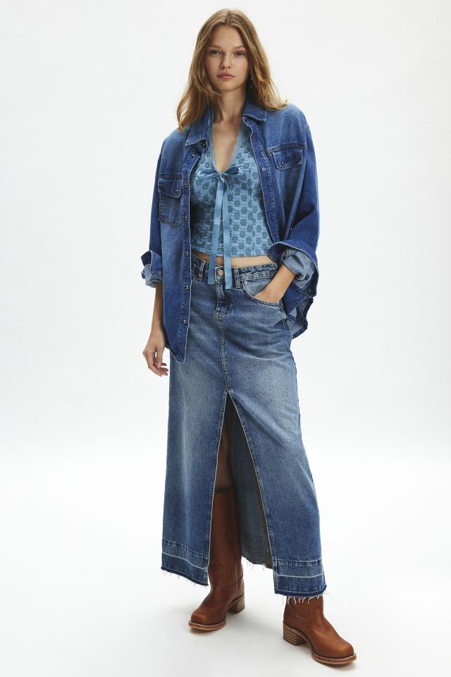 Haut Halter Échancré Farrah Kimchi Blue #2