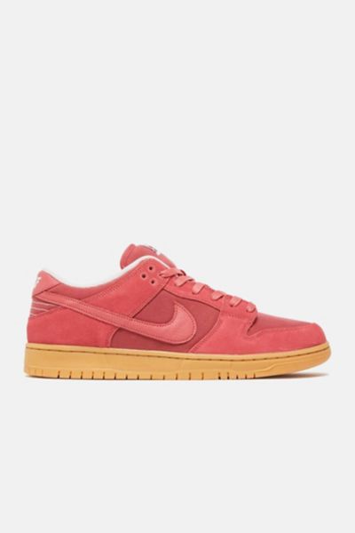 Nike Sb Dunk Low Sneakers In Coral
