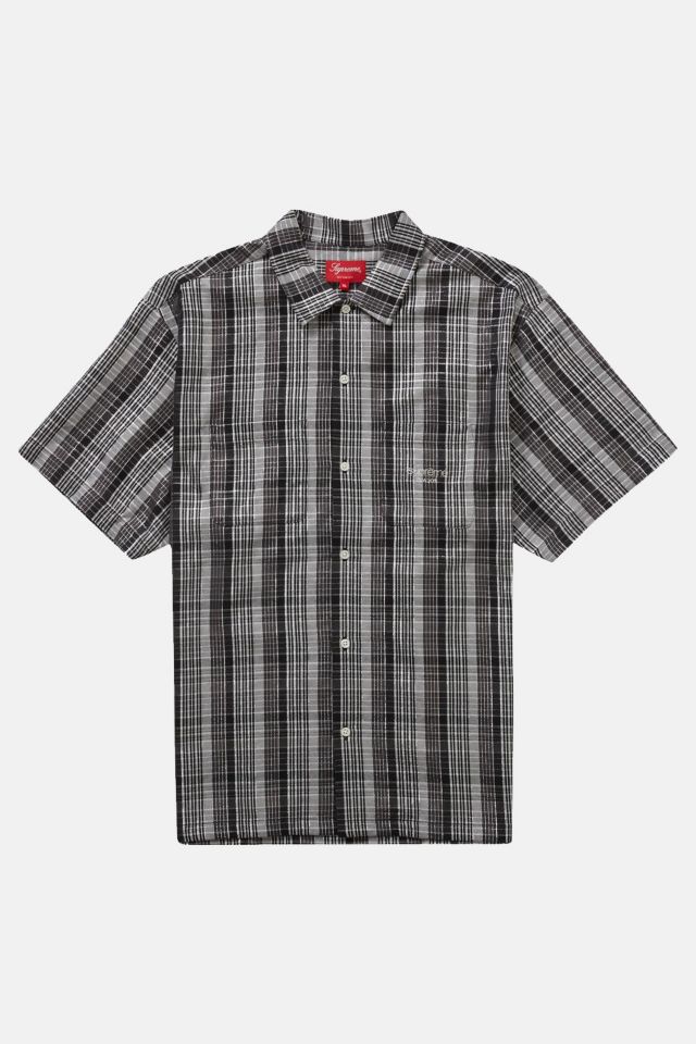 Supreme Metallic Plaid S/S Shirt