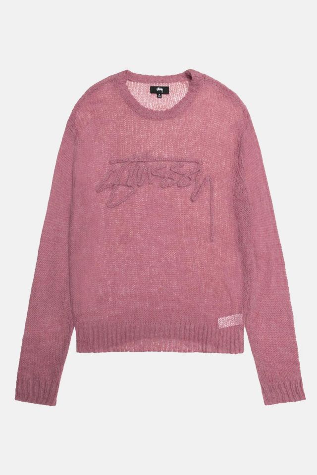 Stussy Loose Knit Logo Sweater