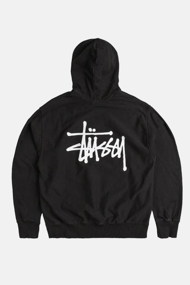 Stussy Basic Pigment Dyed Hoodie | Urban Outfitters