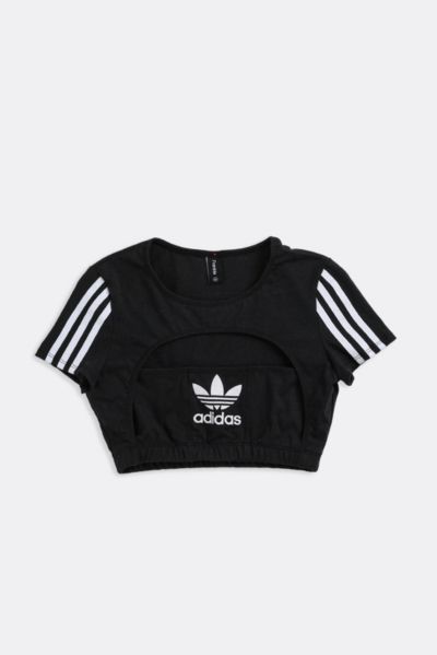 Frankie Collective Rework Adidas Cut Out Tee 095 | Urban Outfitters