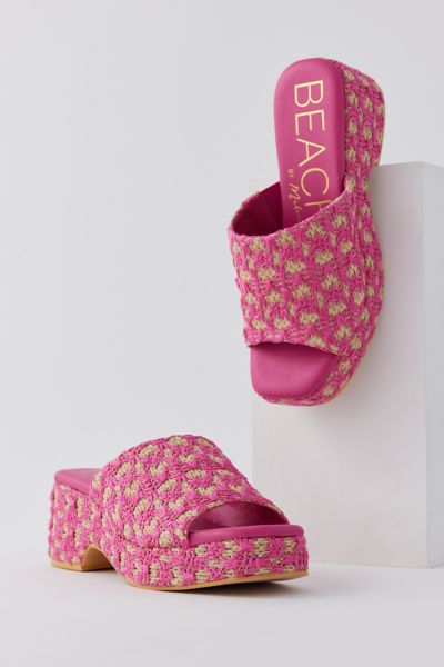 Shop Coconuts By Matisse Footwear Cruz Platform Sandal In Pink, Women's At Urban Outfitters
