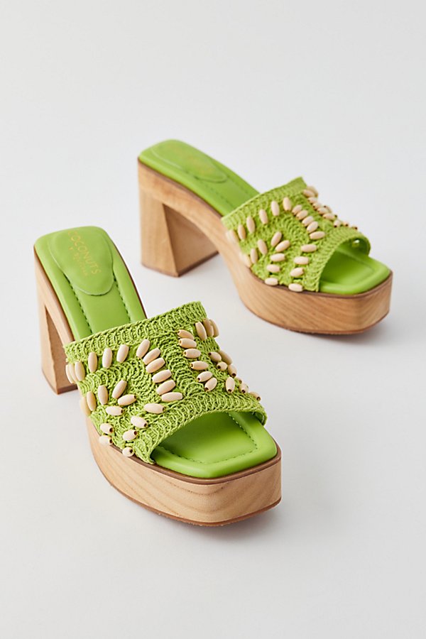 Coconuts By Matisse Footwear Glenn Platform Sandal In Lime, Women's At Urban Outfitters