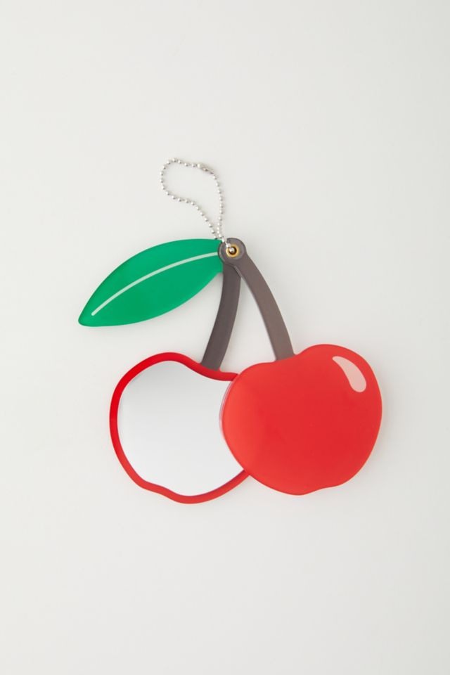 OVERSIZED CHERRY KEYCHAIN –